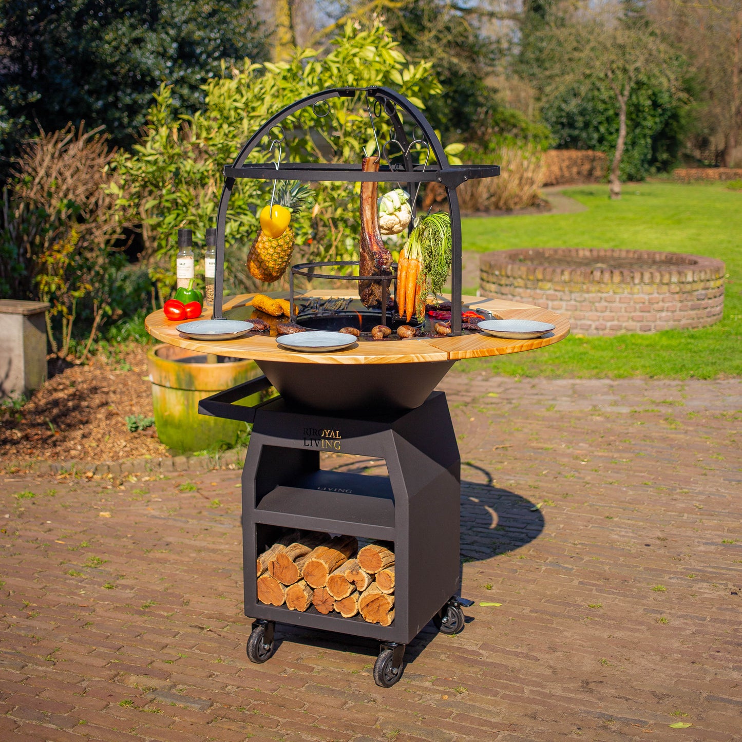 BBQ Plancha Cage 80cm Ø