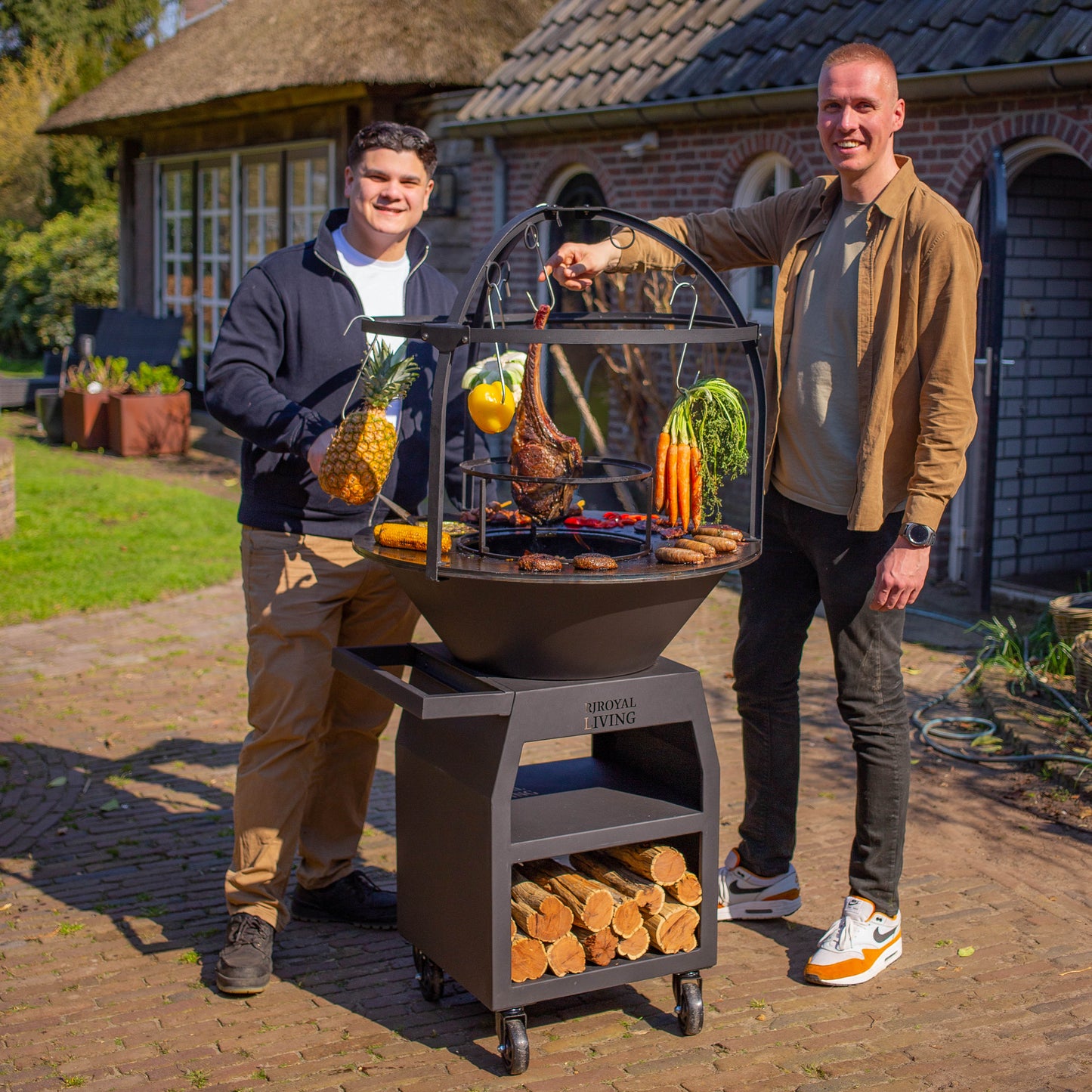 BBQ Plancha Cage 80cm Ø