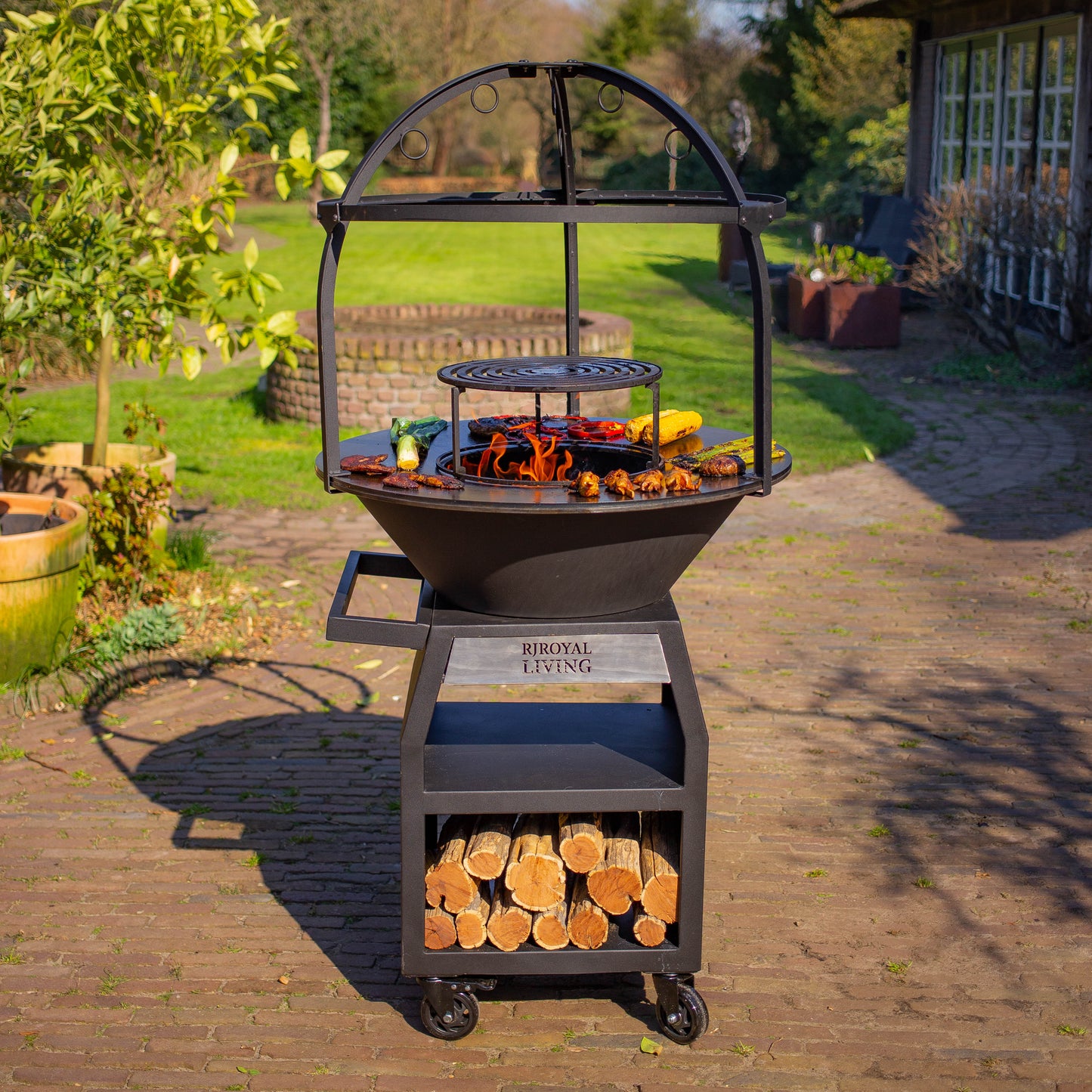 BBQ Plancha Cage 80cm Ø