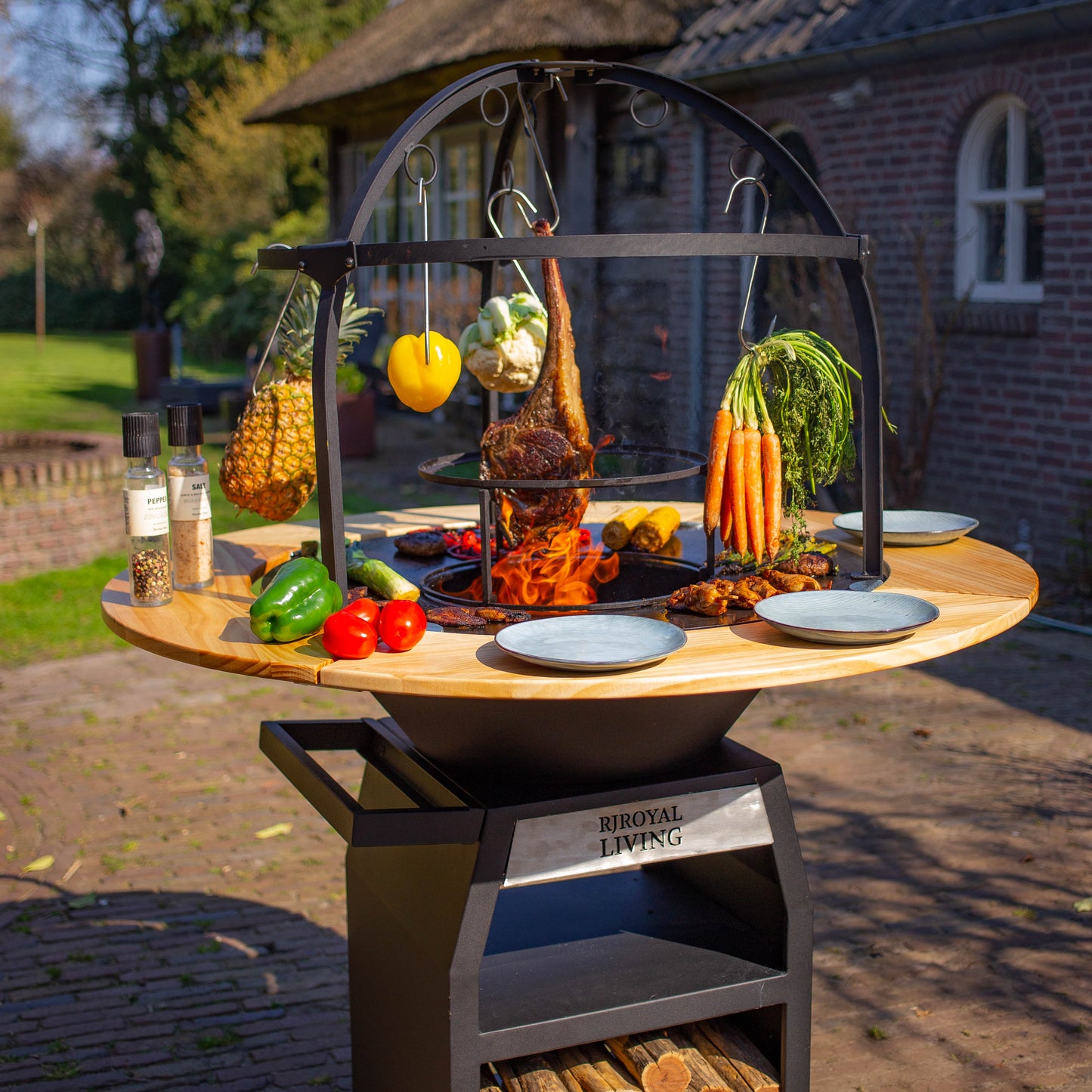 BBQ Plancha Cage 80cm Ø
