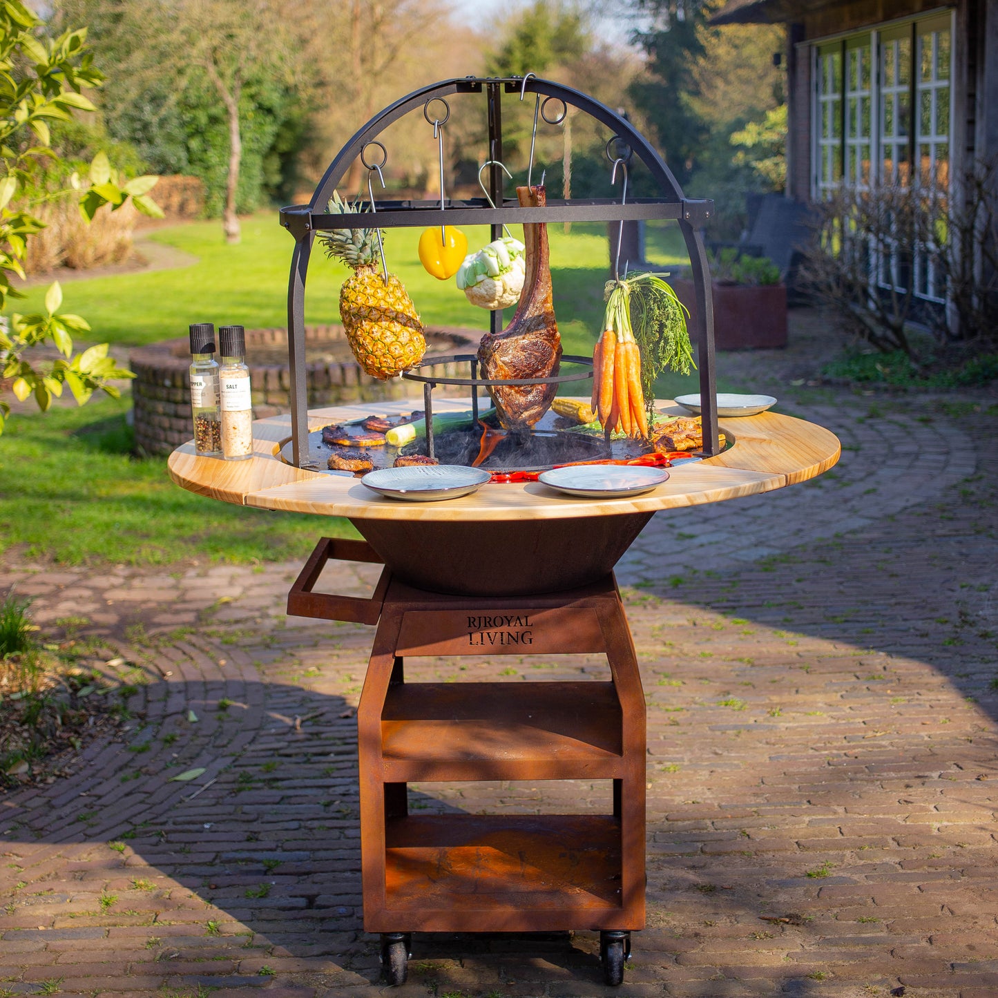 BBQ Plancha Cage 80cm Ø