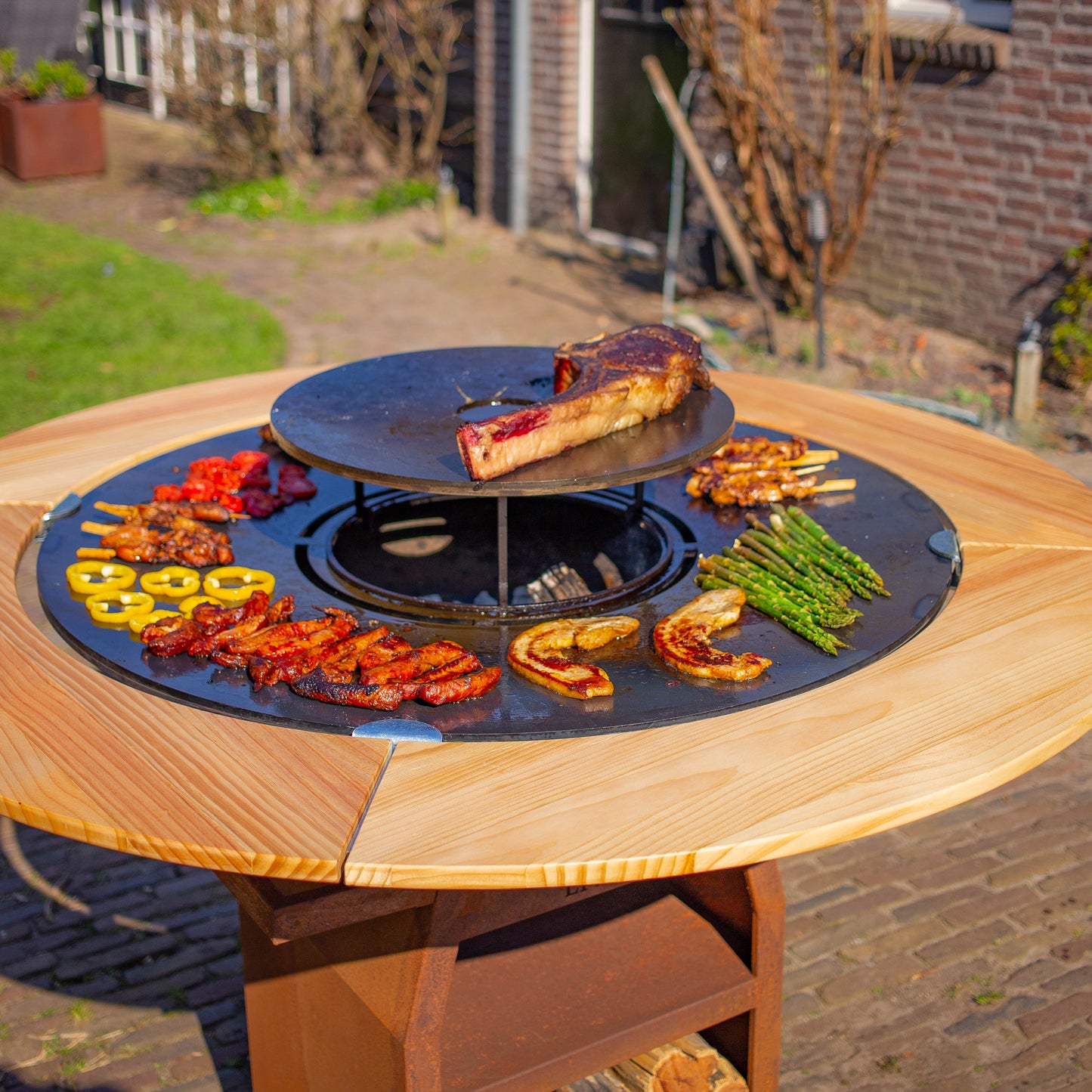 BBQ Plancha Extension Cooking Plate