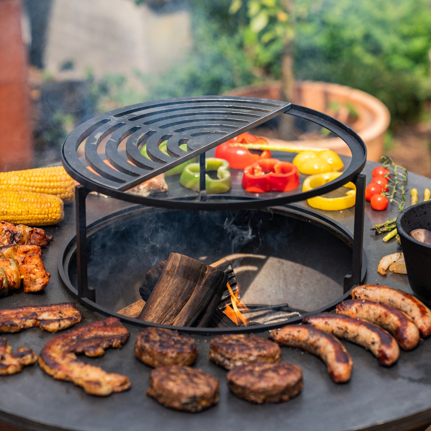 Plancha Half Grill Grid 36.5x18cm - BBQ Accessory