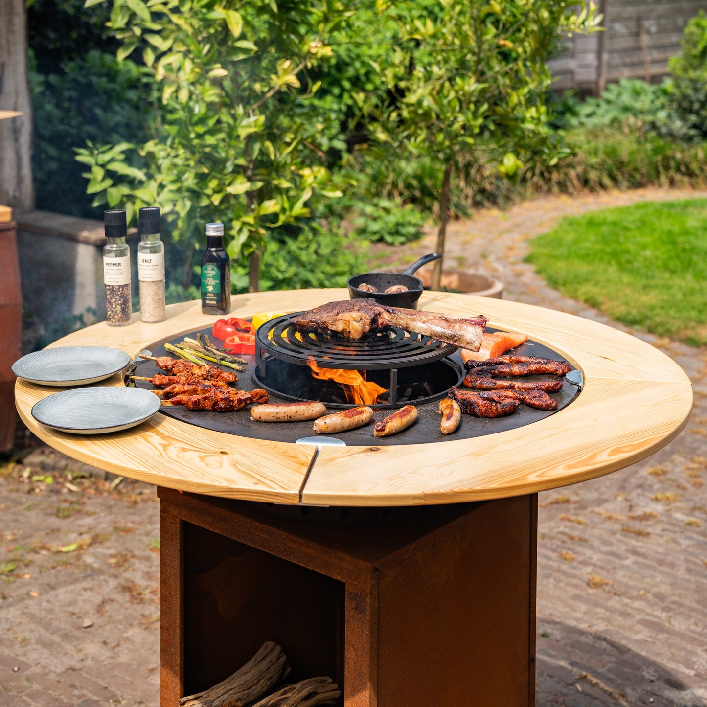 BBQ Plancha Mesa 80cm