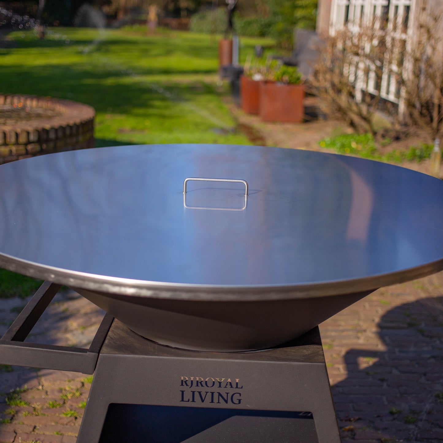 Stainless steel 304 BBQ Plancha 100 cm cover plate