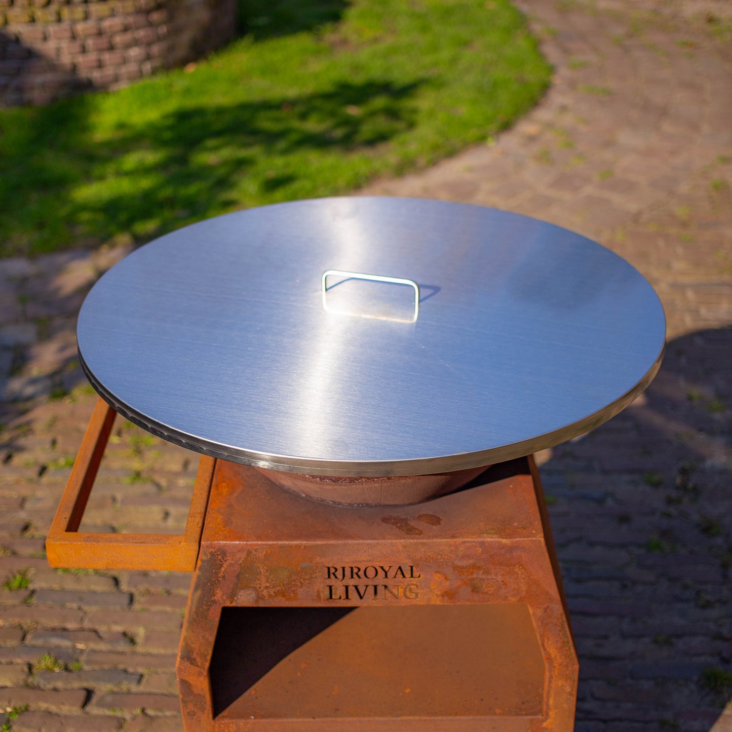 Stainless steel 304 BBQ Plancha 70 cm cover plate