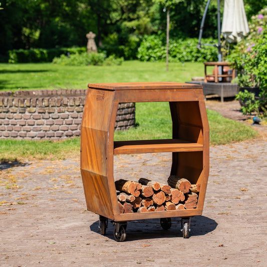 BBQ Plancha Table - Tabla Cortar Corten steel - Without cutting board